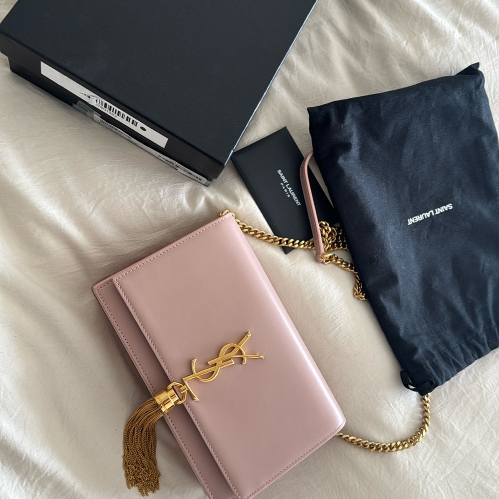 NEW YSL tassel bag crossbody shoulder bag - Picture 2 of 10